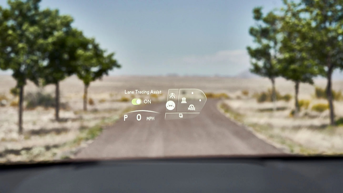 2025 Lexus NX 350 Head-Up Display