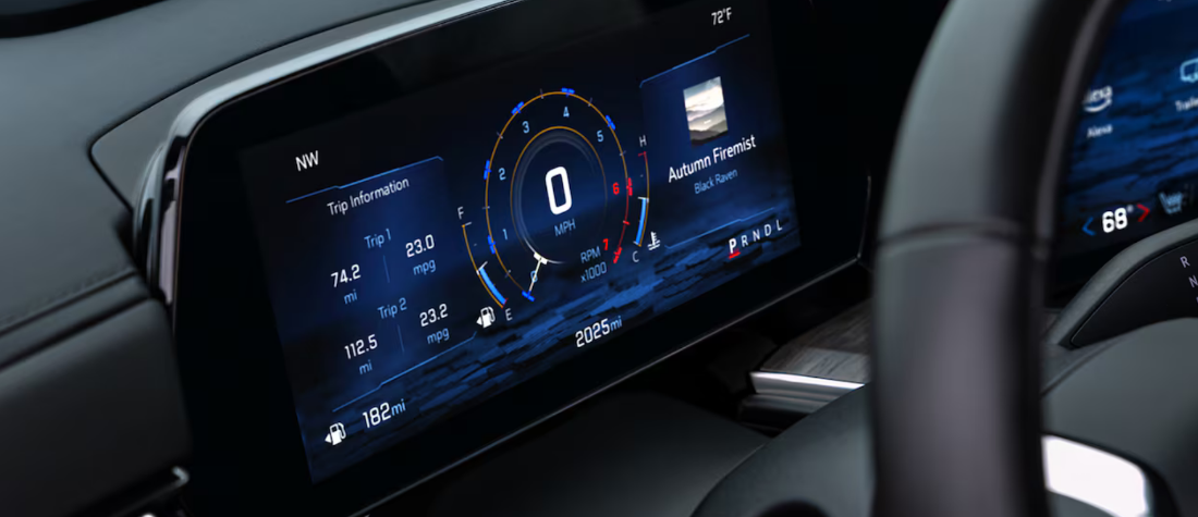 2025 Chevrolet Tahoe Digital Intrument Cluster