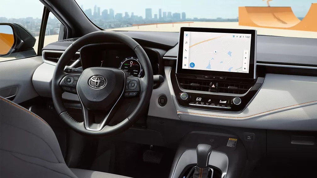 2025 Toyota Corolla FX Dashboard