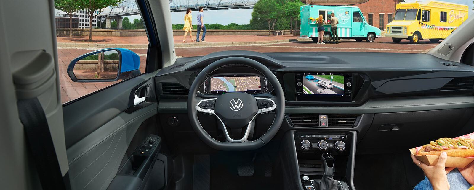 2024 Volkswagen Taos SE Front Cabin