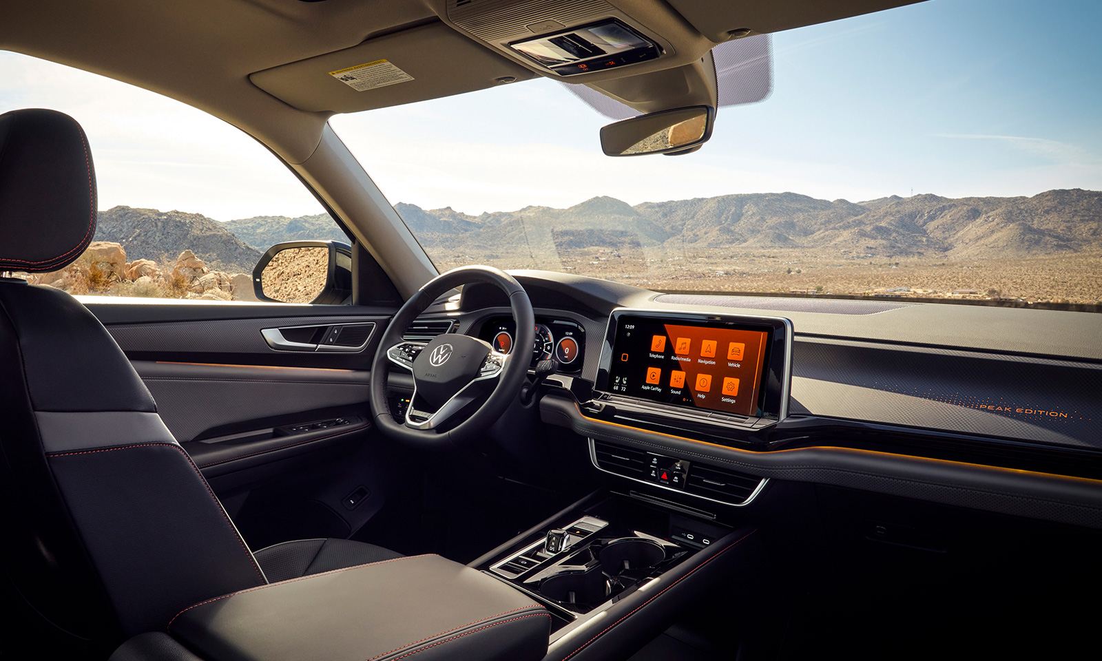 2024 Volkswagen Atlas Front Console