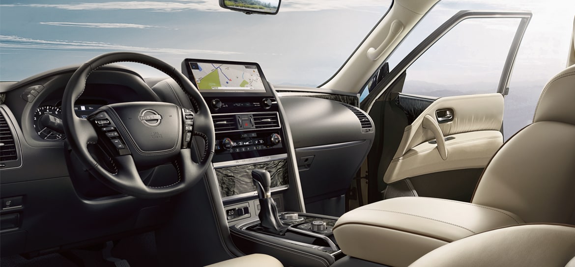 2024 Nissan Armada Front Cabin