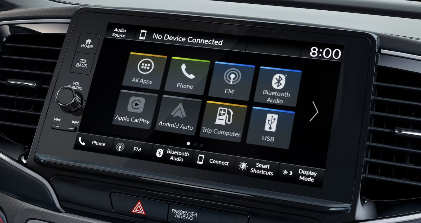 2025 Honda Ridgeline Infotainment Screen