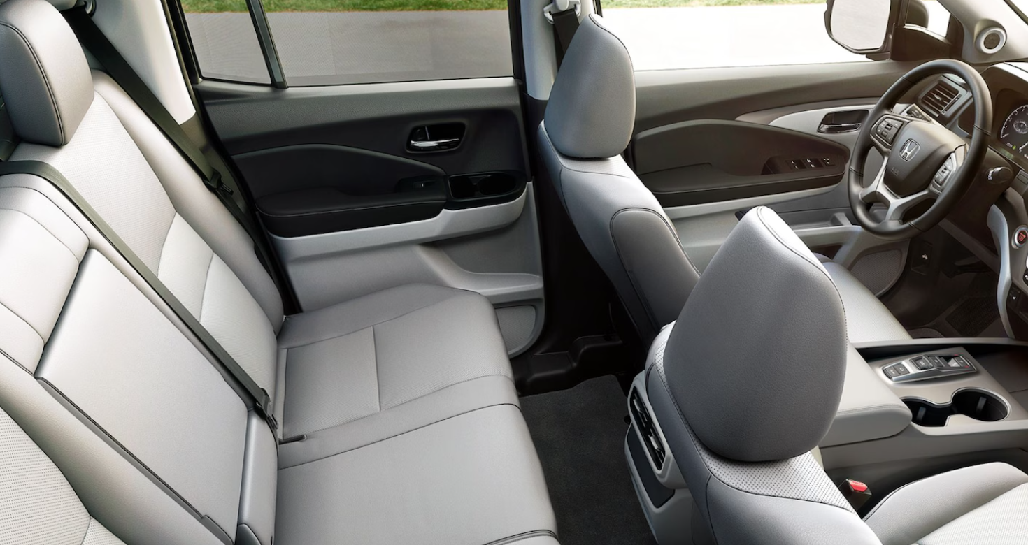 2025 Honda Ridgeline Full Seating Arrangement