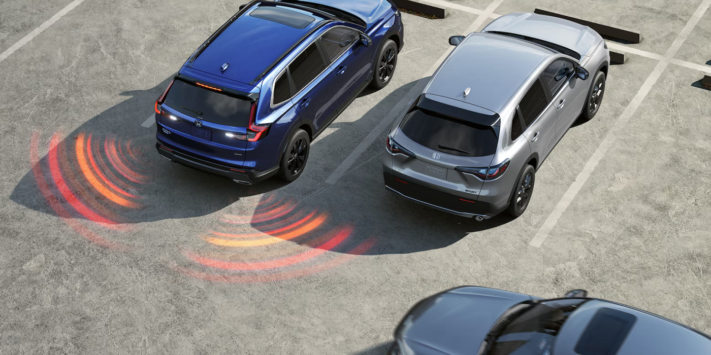 Porque la seguridad de sus ocupantes es una prioridad para el Honda CR-V 2025, todos sus modelos están equipados de serie con Honda Sensing®, un conjunto de avanzadas tecnologías de seguridad y de asistencia al conductor.