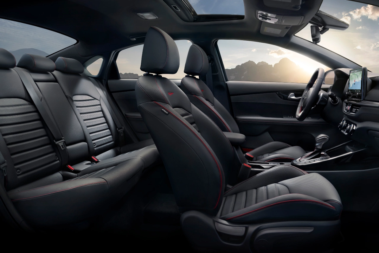2024 Kia Forte Seating Arrangement