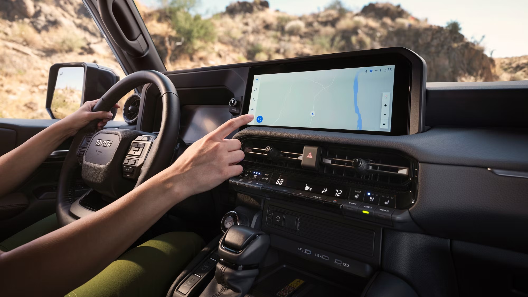 2024 Toyota Land Cruiser Dashboard