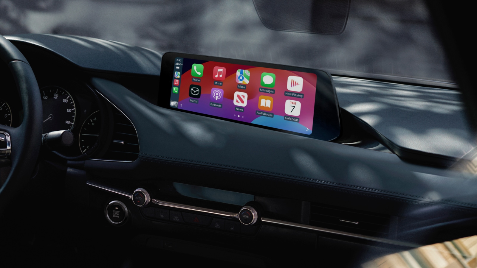 2025 MAZDA3 Sedan Apple CarPlay®