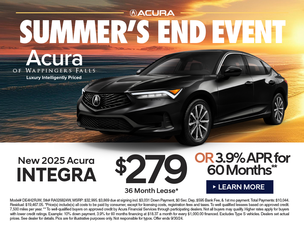 New Vehicle Specials - Acura of Wappingers Falls