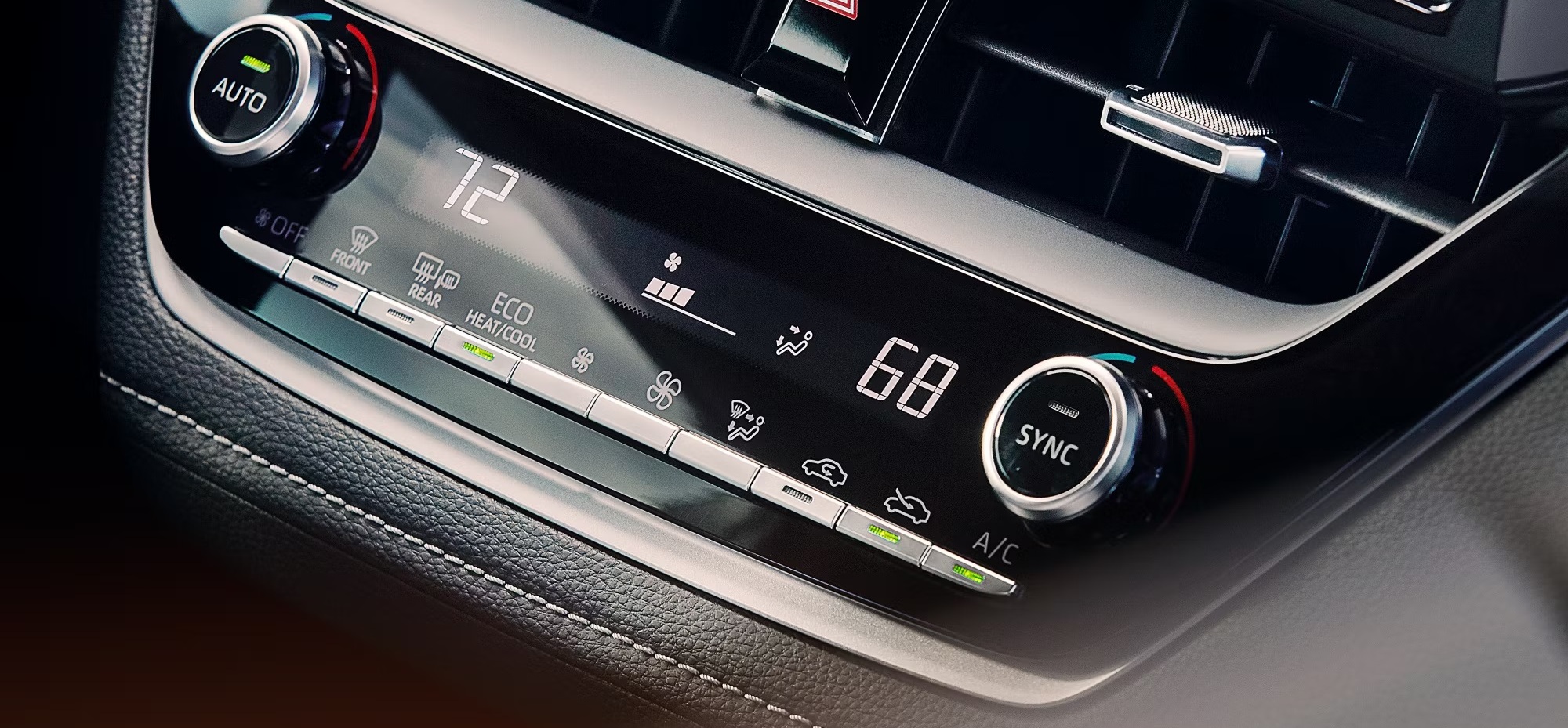 2025 Toyota Corolla Hatchback Climate Control System