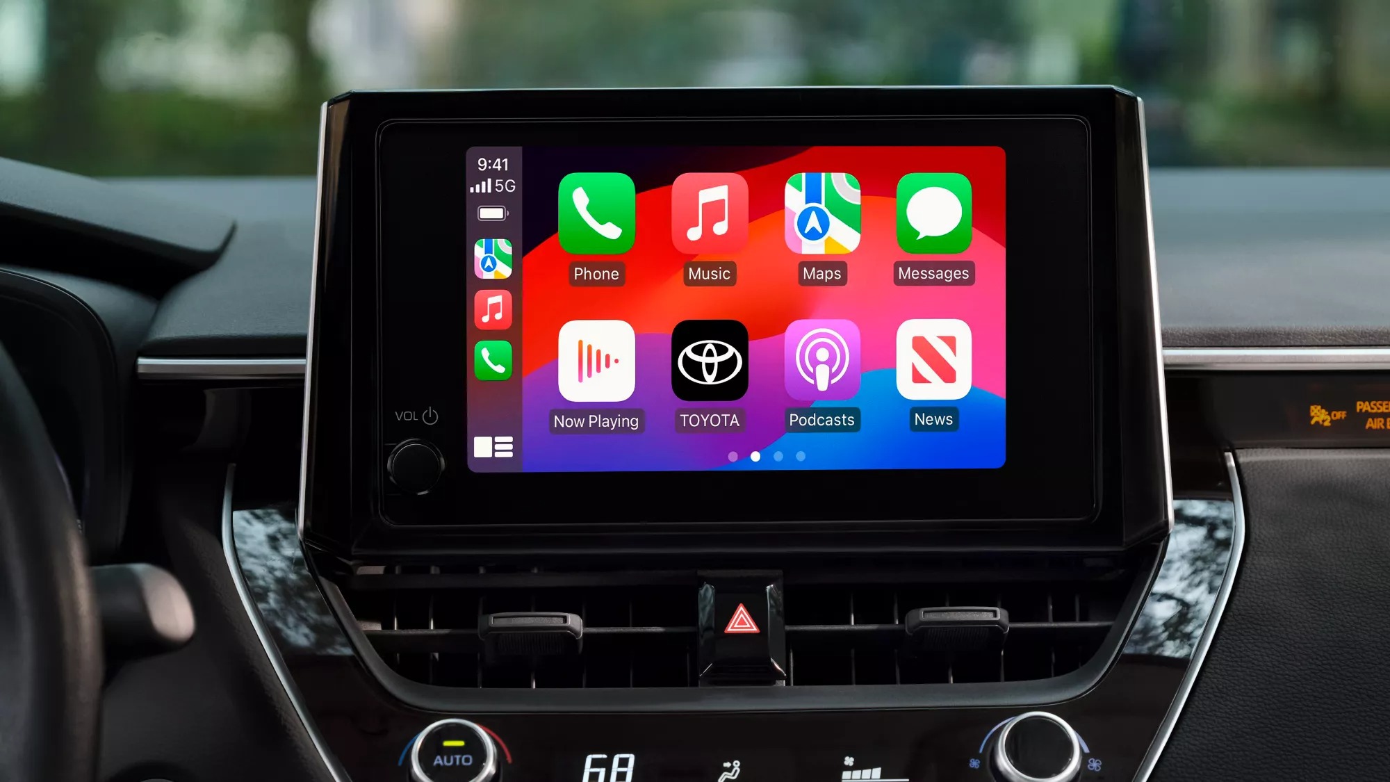 2024 Toyota Corolla Touchscreen Display