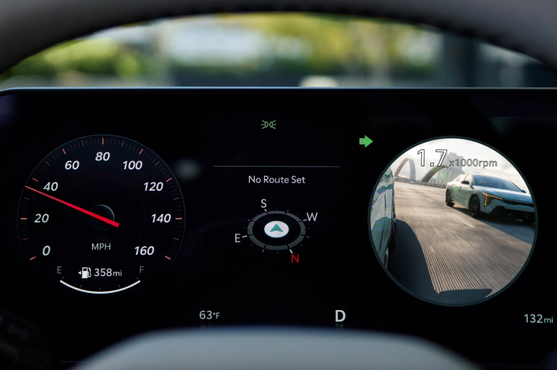 2025 Kia K4 Digital Instrument Cluster