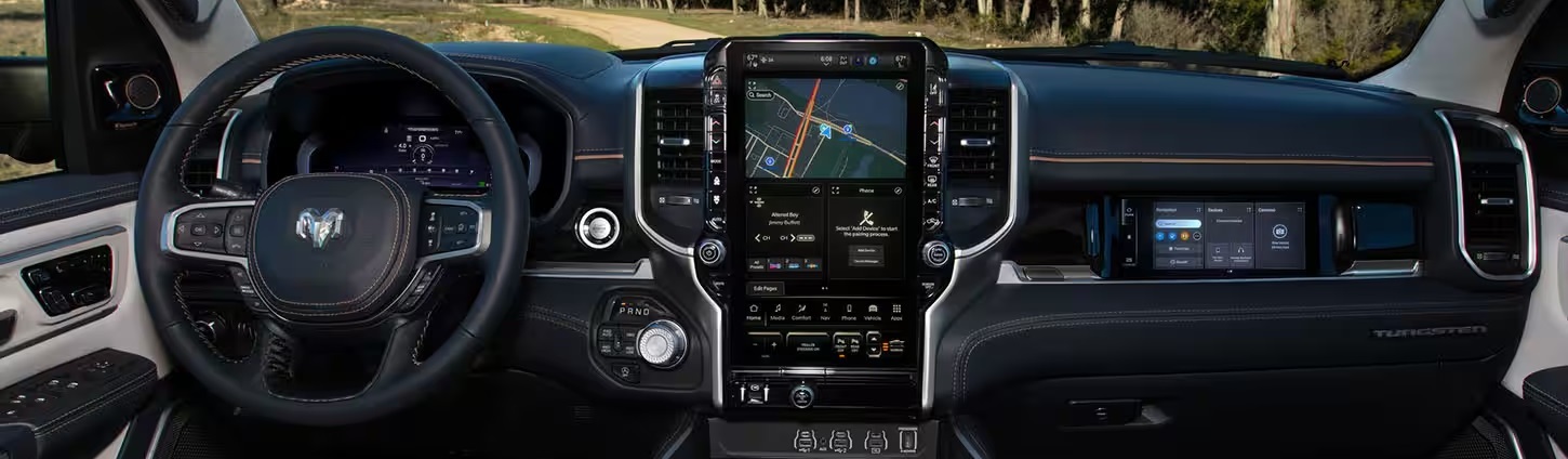 2025 Ram 1500 Dashboard