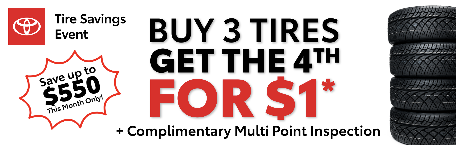 Toyota Tire Sale