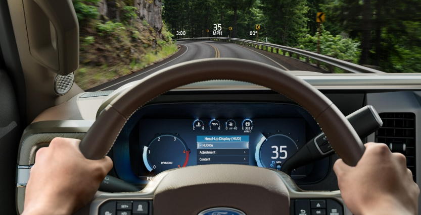 2024 Ford F-350 Super Duty 12-inch Digital Instrument Cluster