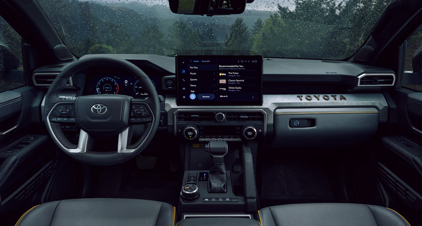 2025 Toyota 4Runner Front Cabin