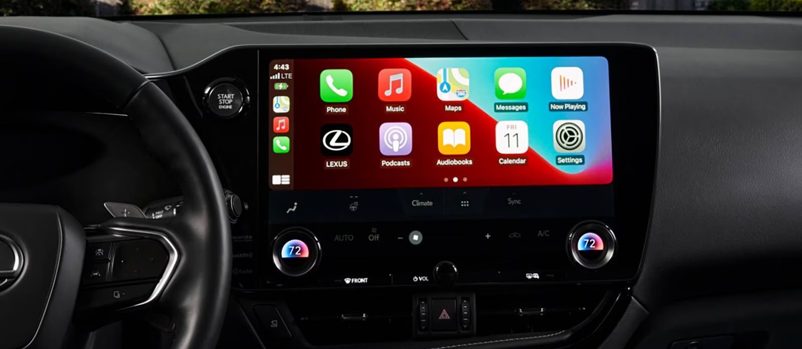 2025 Lexus NX 350 Touchscreen