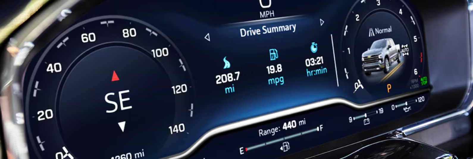 2024 Chevrolet Silverado 1500 Gauge Cluster