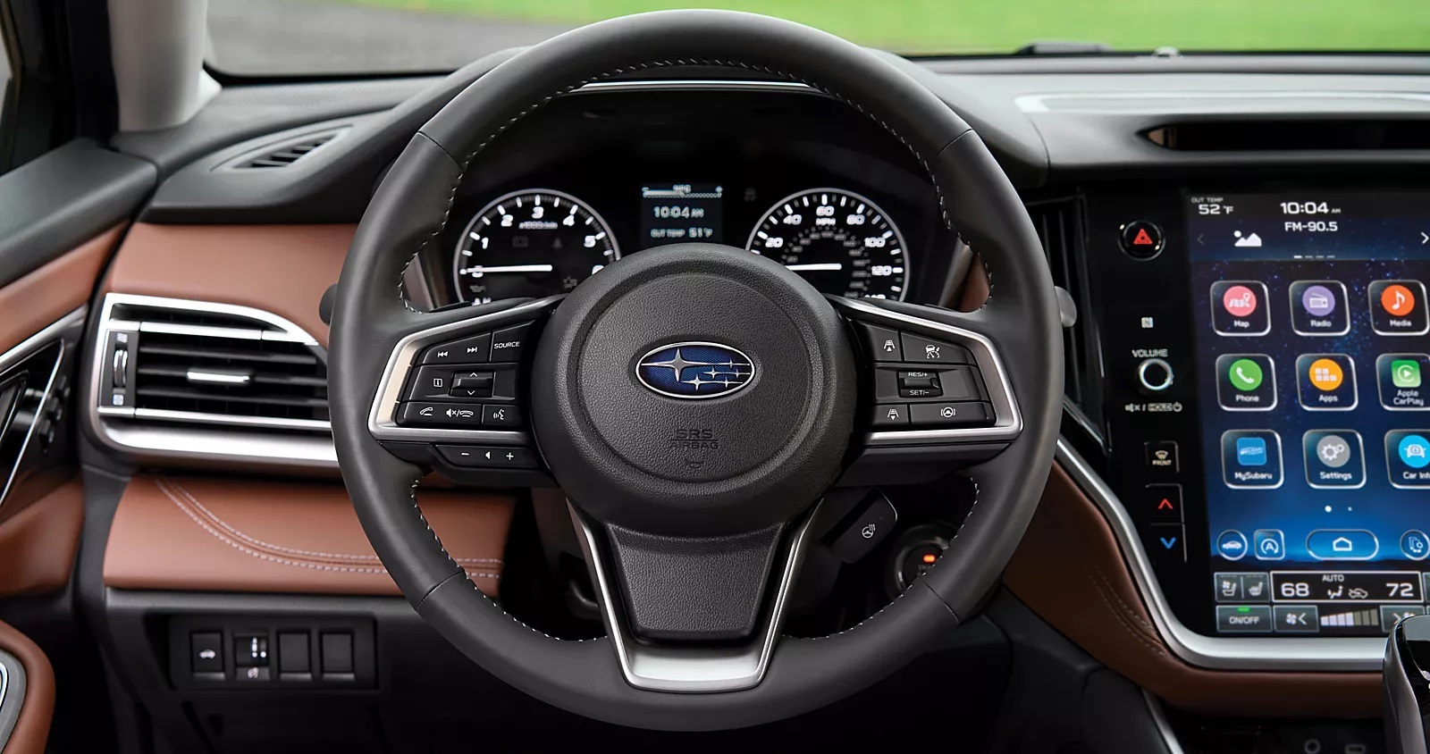 2025 Subaru Legacy Steering Wheel and Touchscreen
