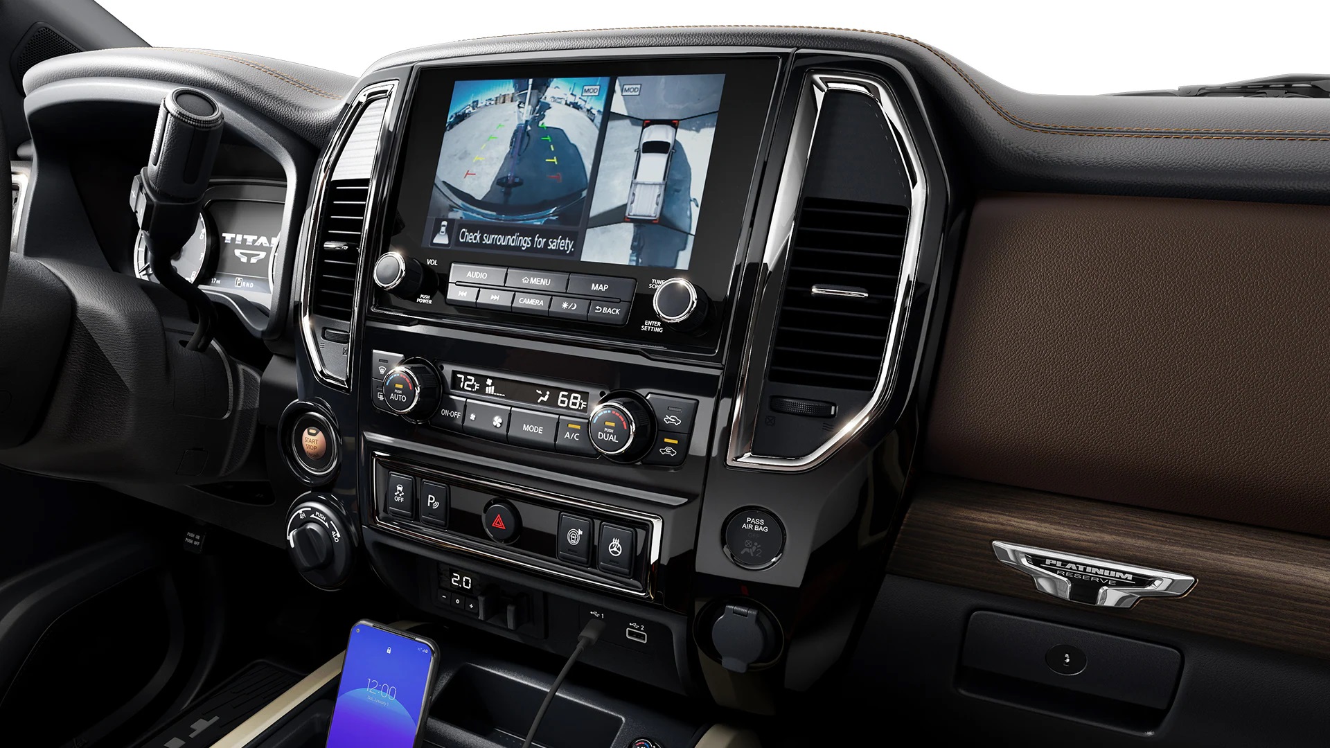 2024 Nissan Titan Dashboard