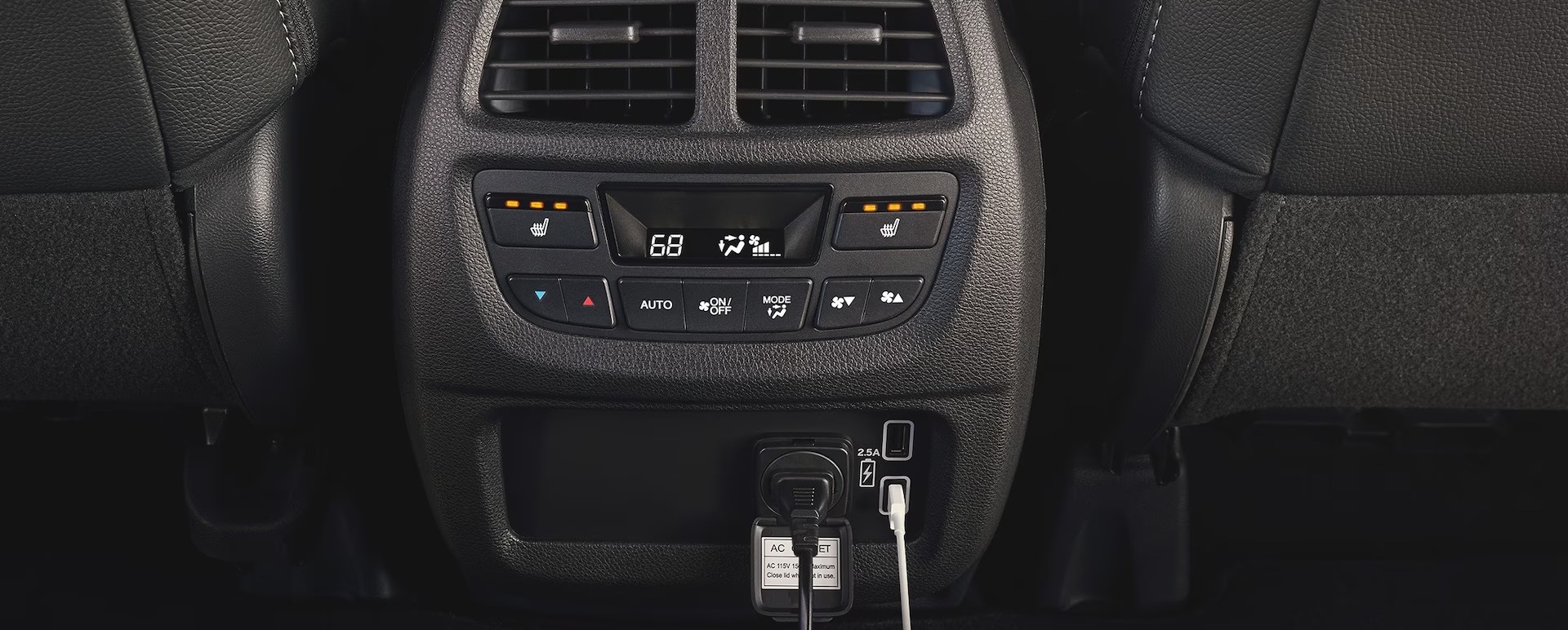 2025 Honda Passport Rear-Row Configurations