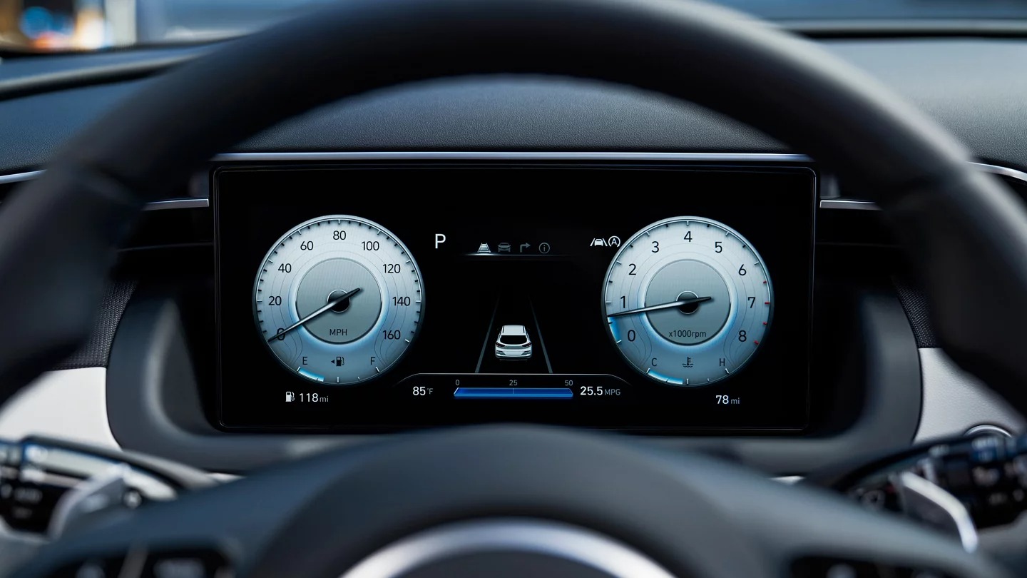 2024 Hyundai TUCSON Digital Instrument Cluster