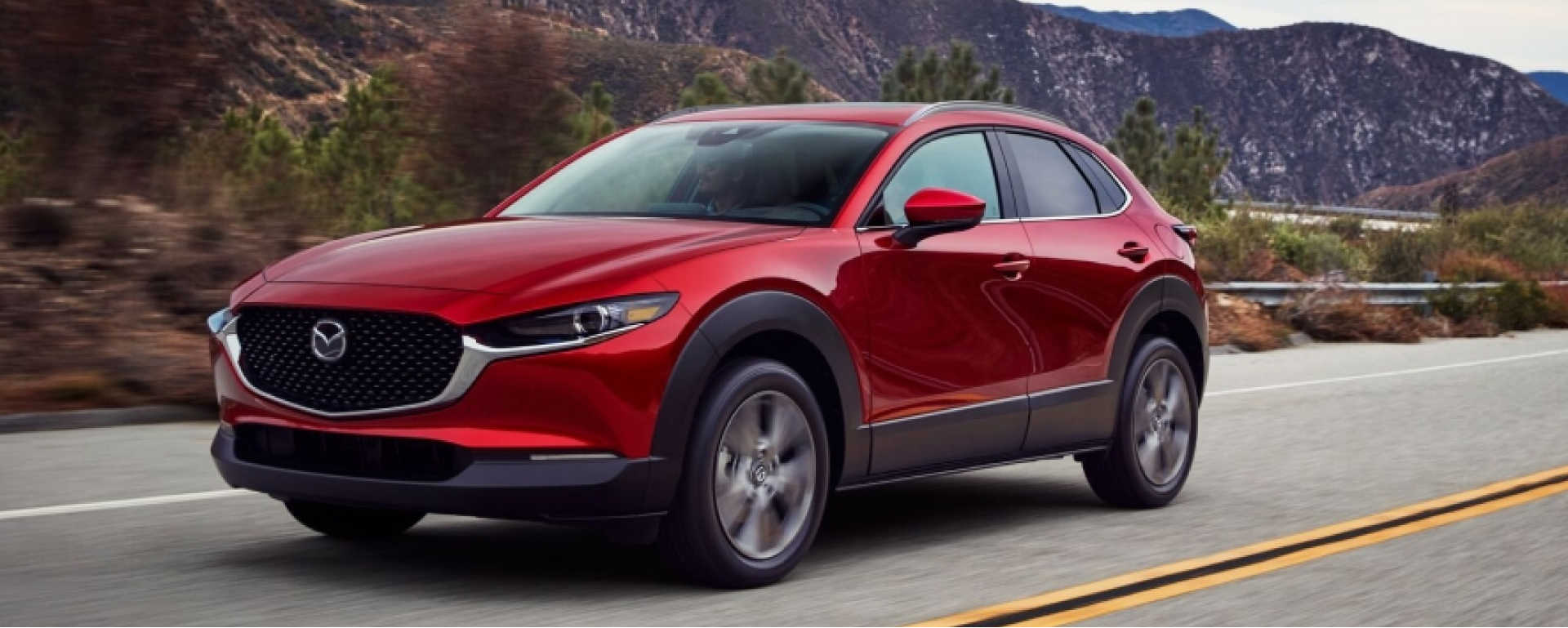 Mazda Vehicle Profile on the highway