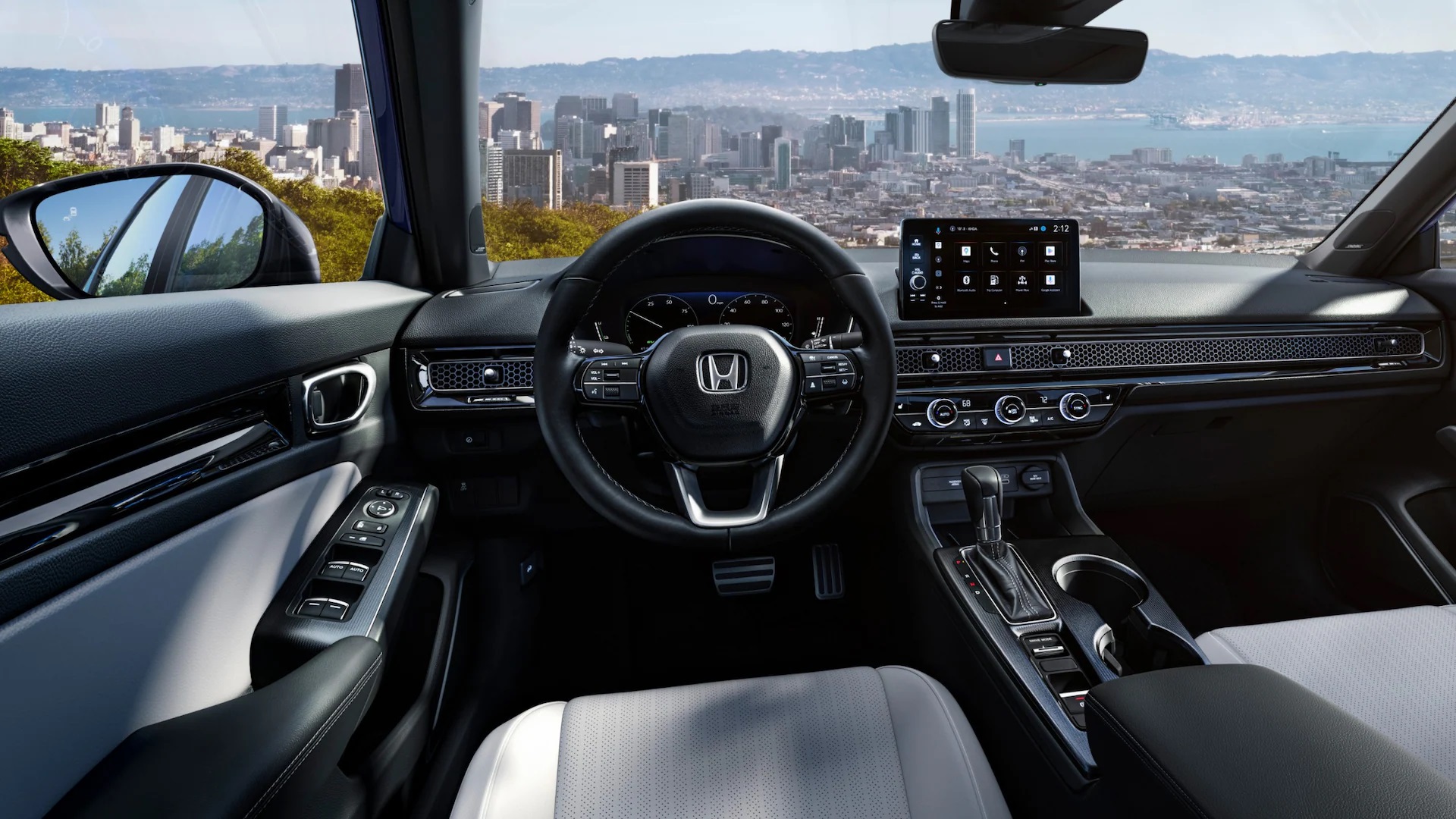 2025 Honda Civic Sedan Hybrid Cockpit