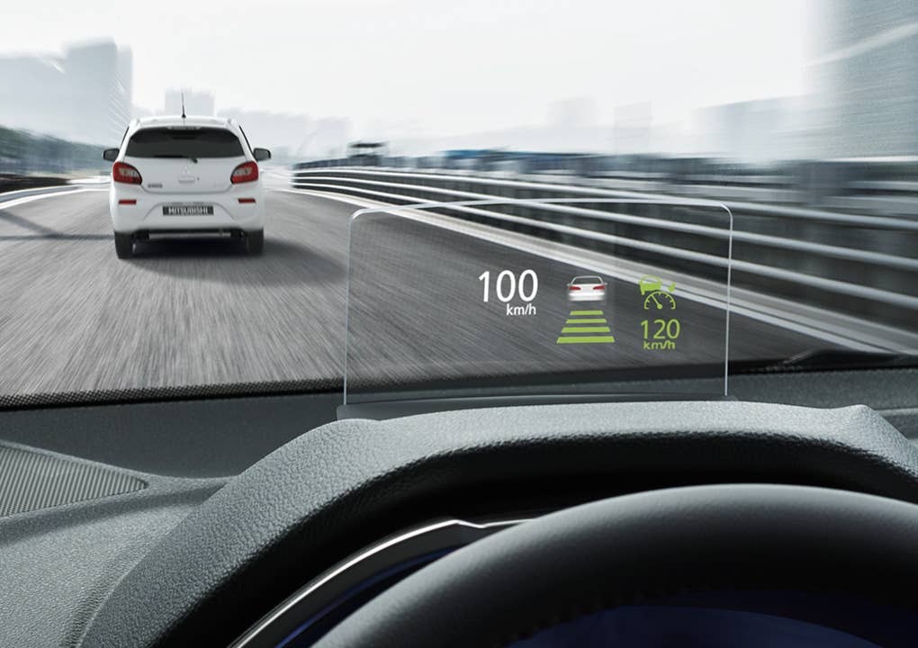 2024 Mitsubishi Eclispe Cross Head-up Display