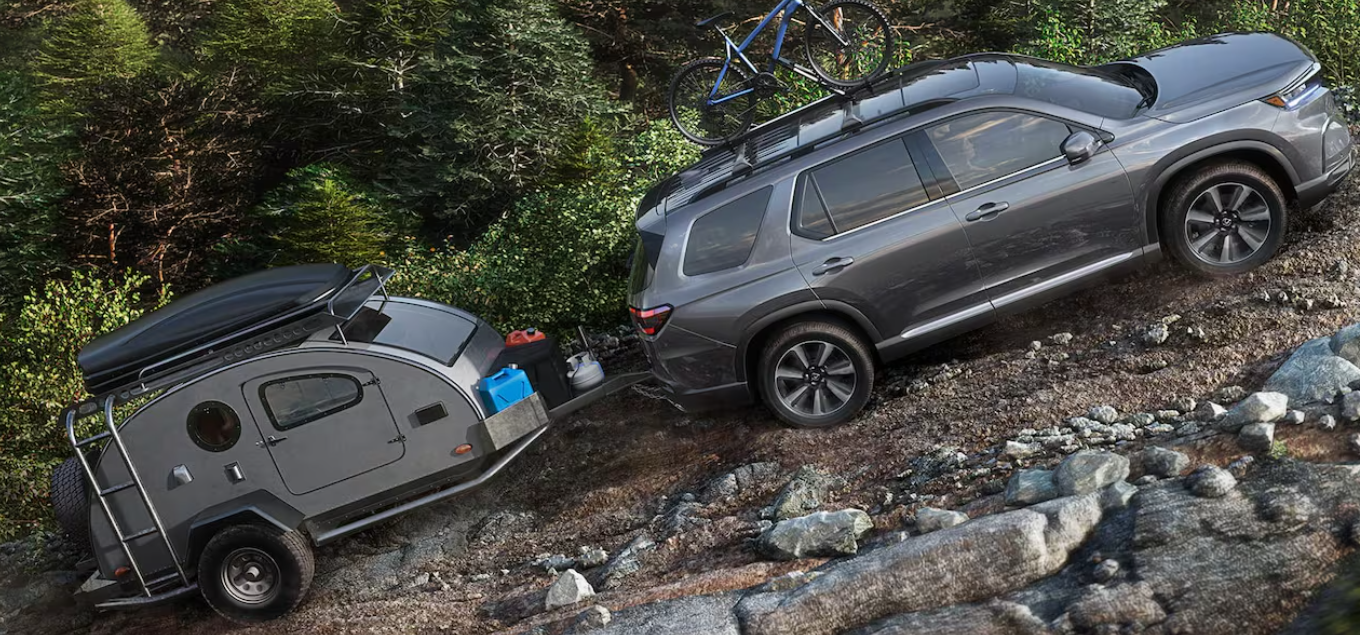 Los modelos con tracción integral del Honda Pilot tienen una capacidad de remolque máxima de 5,000 libras.