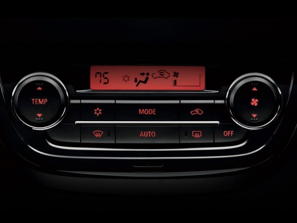 2024 Mitsubishi Mirage Climate Controls