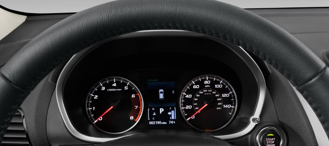 2025 Mitsubishi Eclipse Cross Instrument Cluster
