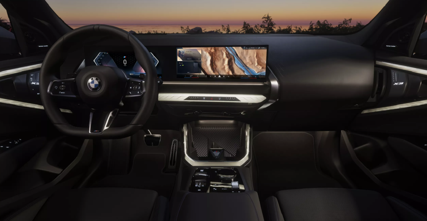 2025 BMW X3 Front Cabin