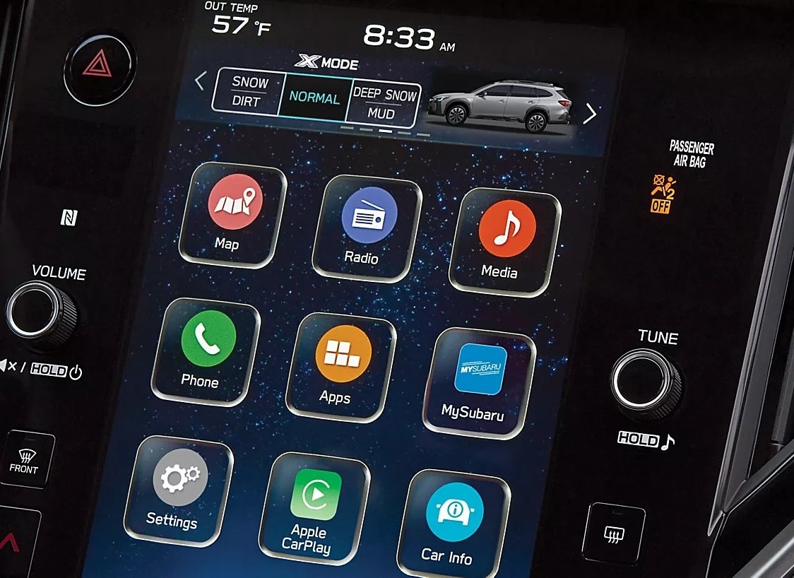 2025 Outback Touchscreen
