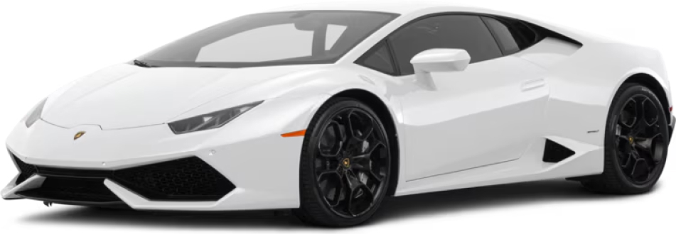 White Lamborghini