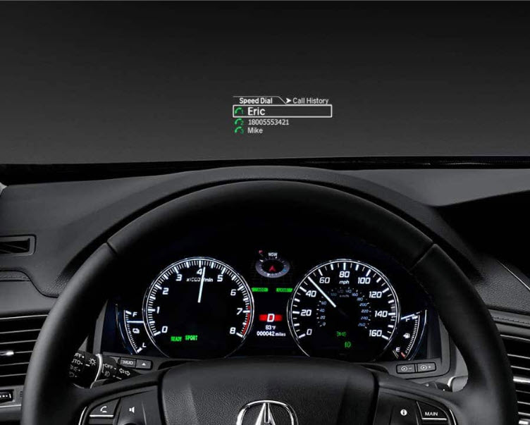 Acura Head Up Display