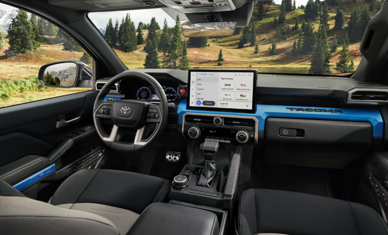 2024 Toyota Tacoma First-Row Features