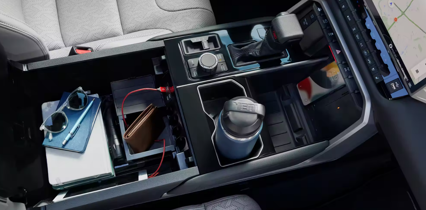 2025 Toyota Tundra i-FORCE MAX Storage Space