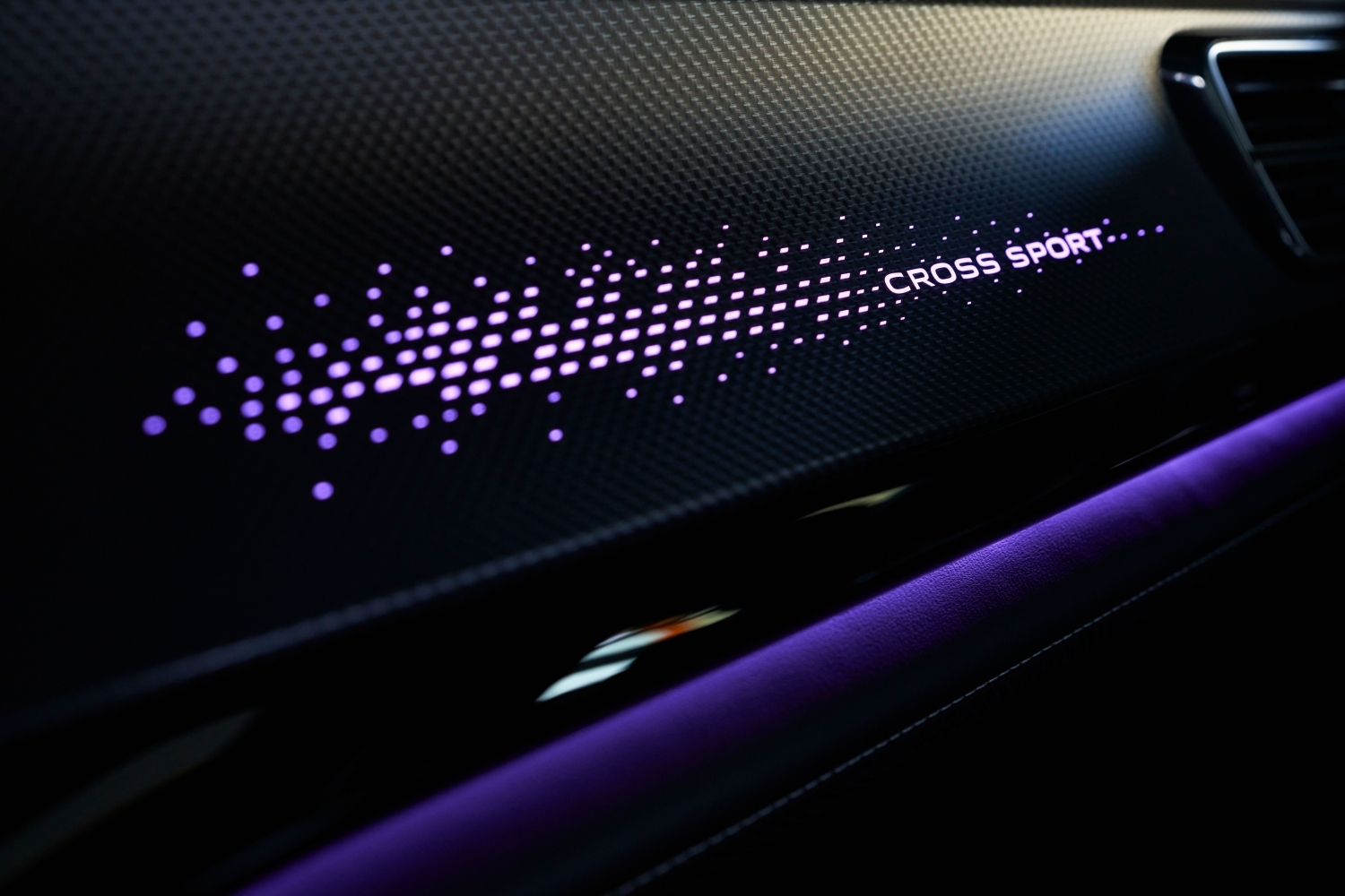 2024 Volkswagen Atlas Cross Sport Illuminated Dashboard