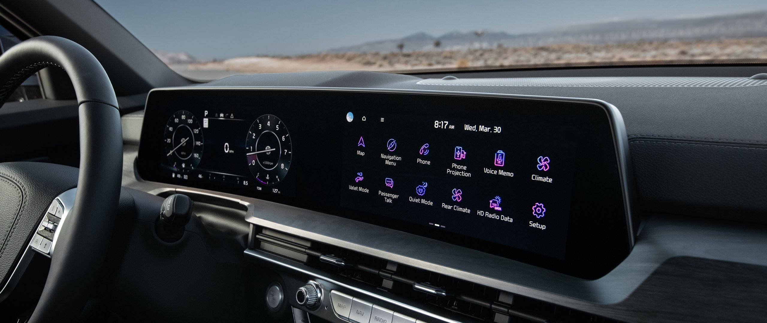 2025 Kia Telluride Touchscreen