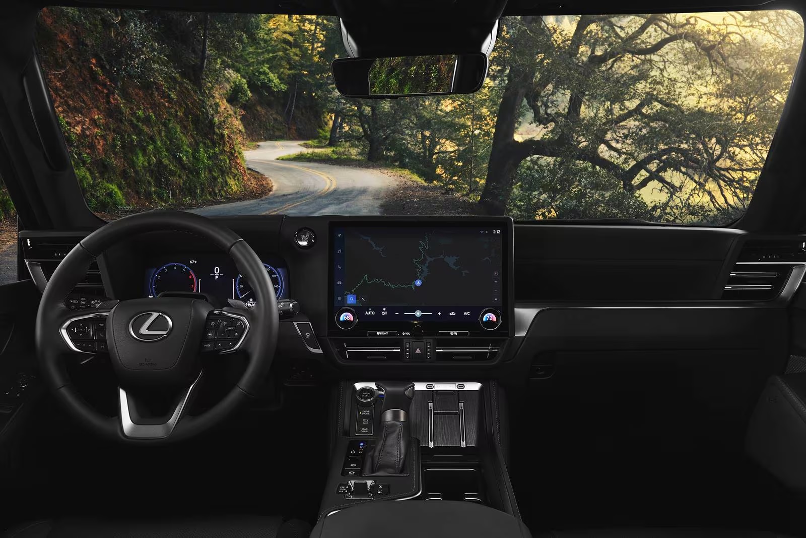 2024 Lexus GX 550 Dashboard