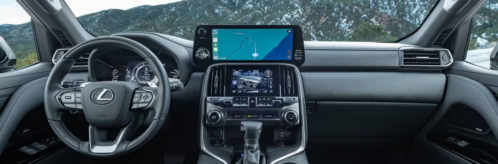 2024 Lexus LX 600 Dashboard