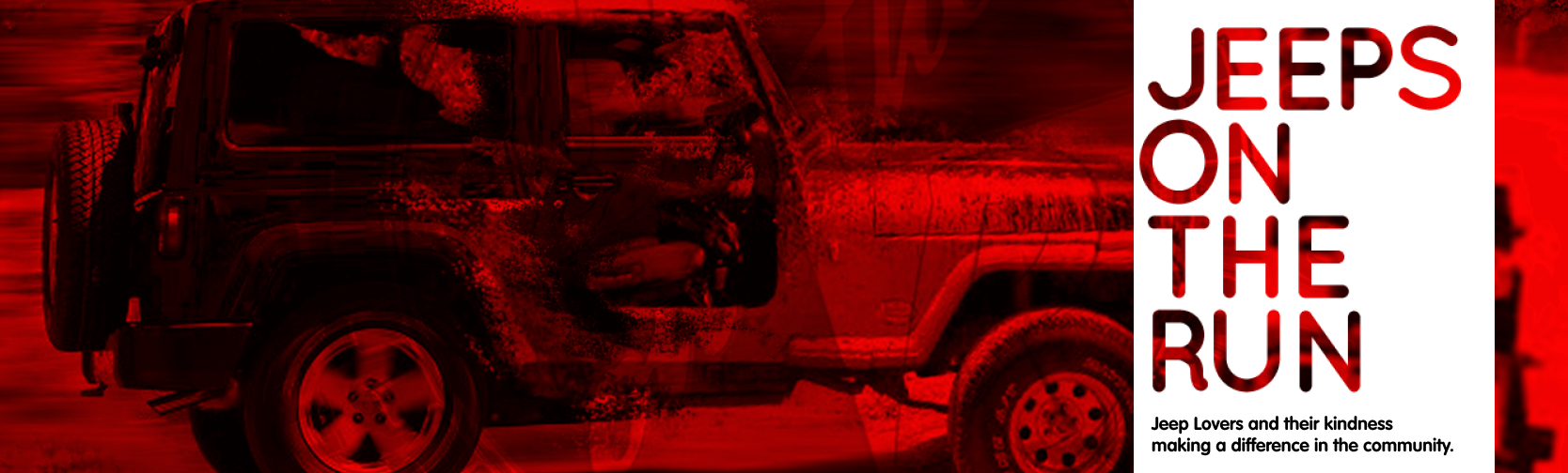 Jeep on the run - Jeep Lovers and their kindness making a difference in the community
