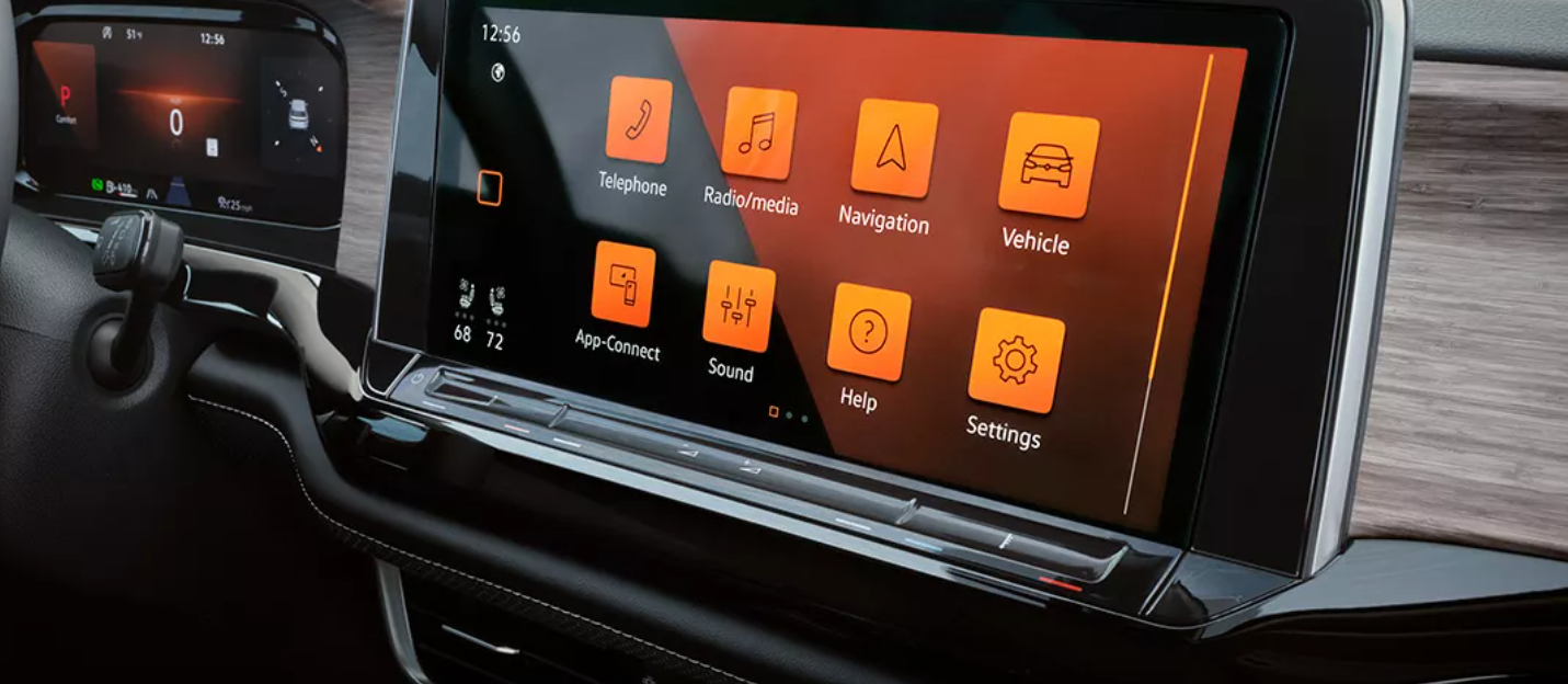 2025 Volkswagen Atlas Infotainment Screen