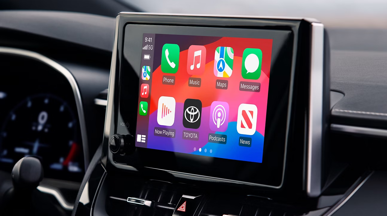 Apple CarPlay Corolla Hatchback