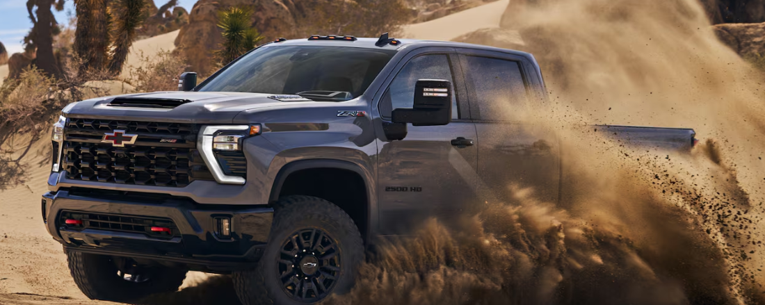 El Chevrolet Silverado 2500HD ofrece dos potentes opciones de motorización.