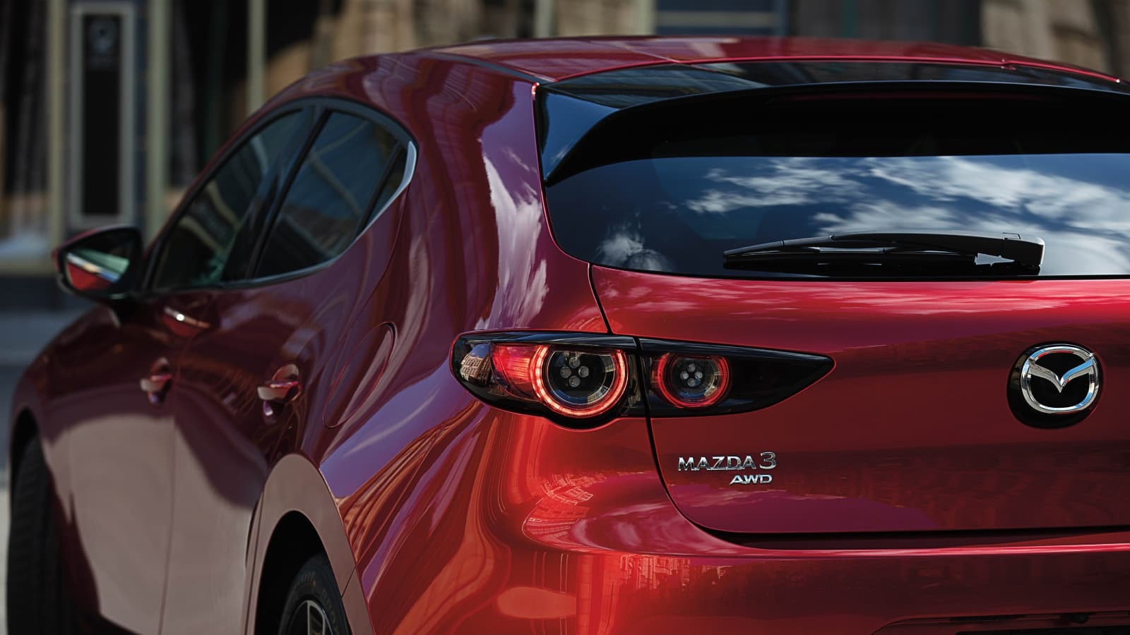2025 MAZDA3 Hatchback Rear-End Details