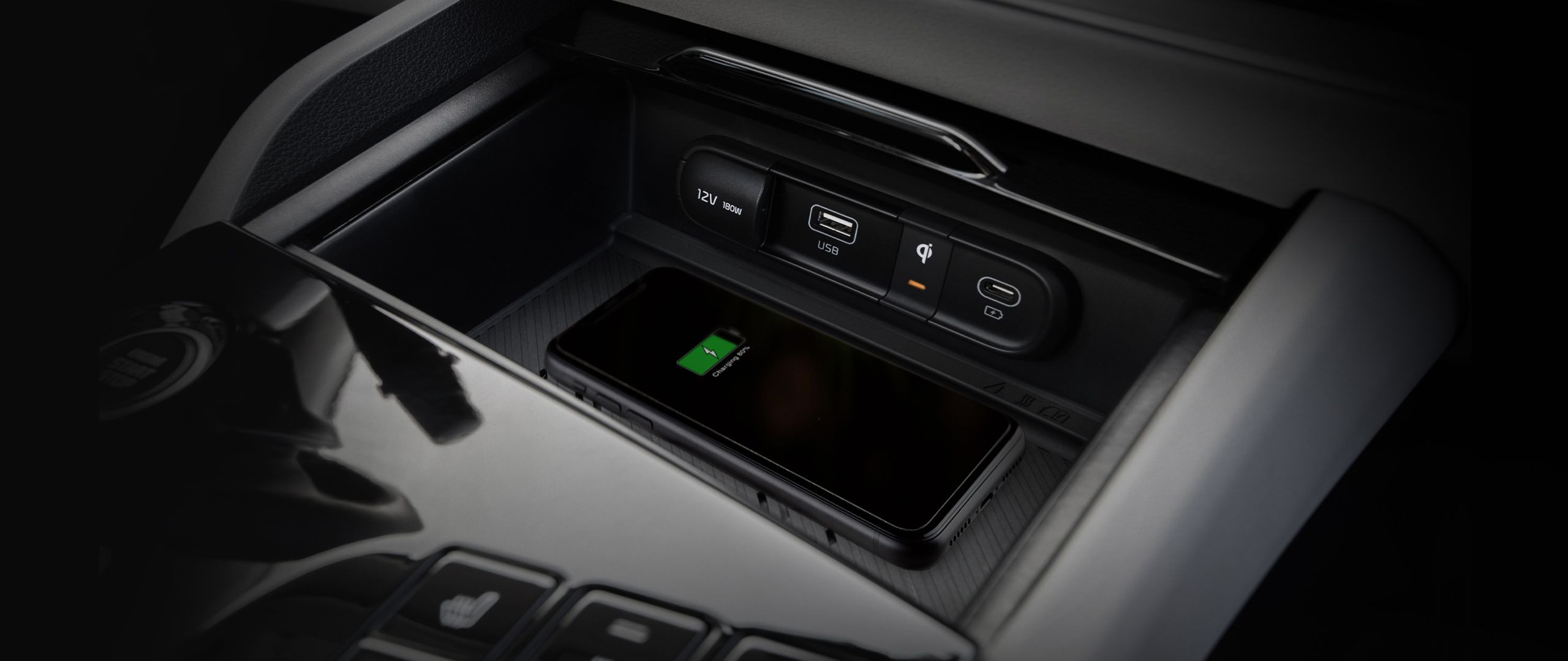 2025 Kia Sportage Wireless Charger