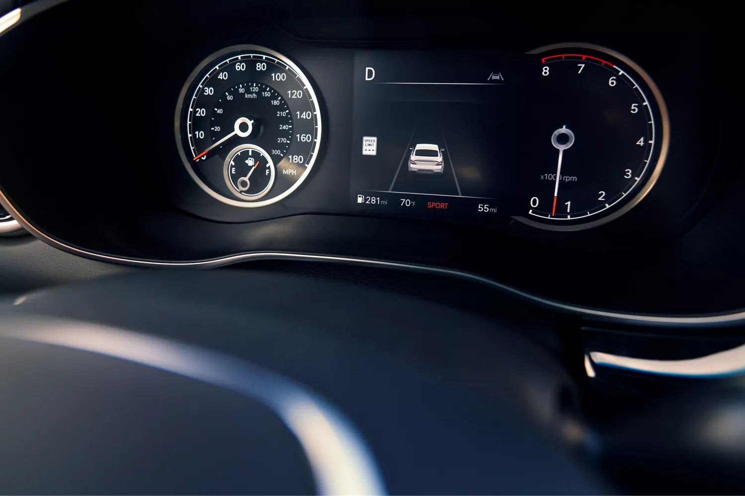 2025 Genesis G70 Driver Information Cluster