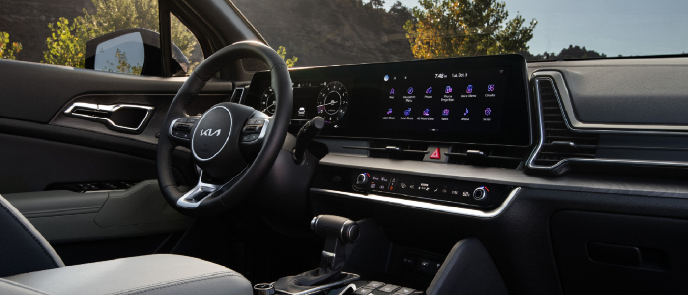 2025 Kia Sportage Hybrid Front Cabin